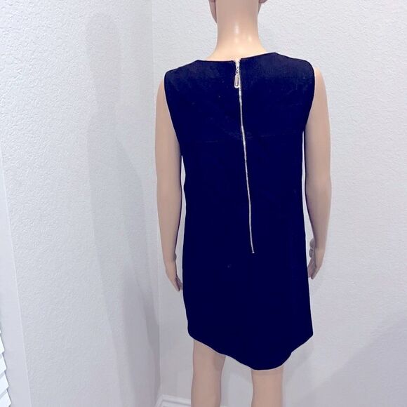 NWT- Blue Sky Butterfly textile dress, well made. - Picture 4 of 6